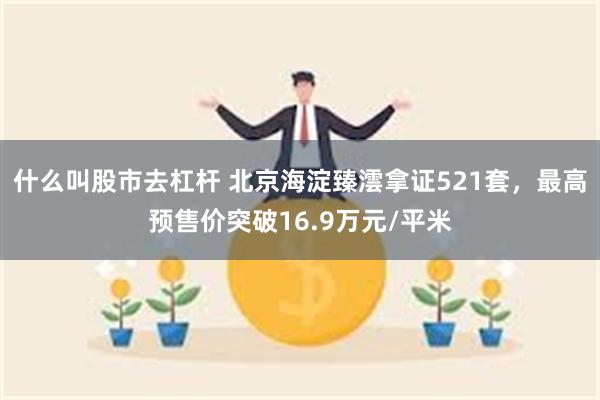 什么叫股市去杠杆 北京海淀臻澐拿证521套，最高预售价突破16.9万元/平米