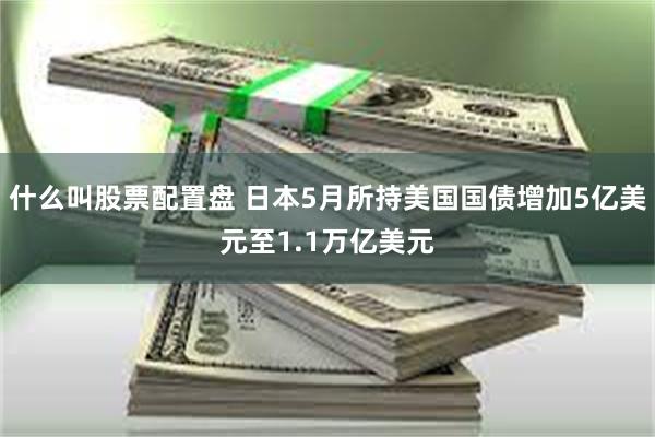 什么叫股票配置盘 日本5月所持美国国债增加5亿美元至1.1万亿美元