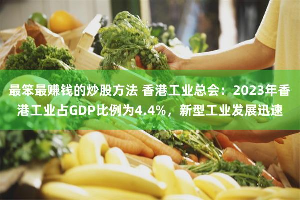 最笨最赚钱的炒股方法 香港工业总会：2023年香港工业占GDP比例为4.4%，新型工业发展迅速
