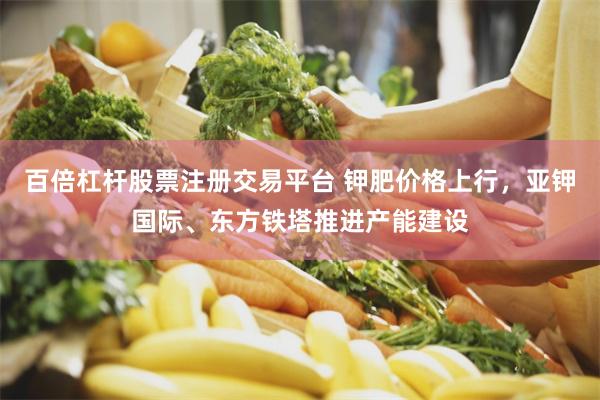 百倍杠杆股票注册交易平台 钾肥价格上行，亚钾国际、东方铁塔推进产能建设