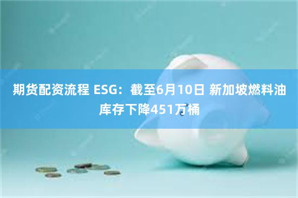 期货配资流程 ESG：截至6月10日 新加坡燃料油库存下降451万桶