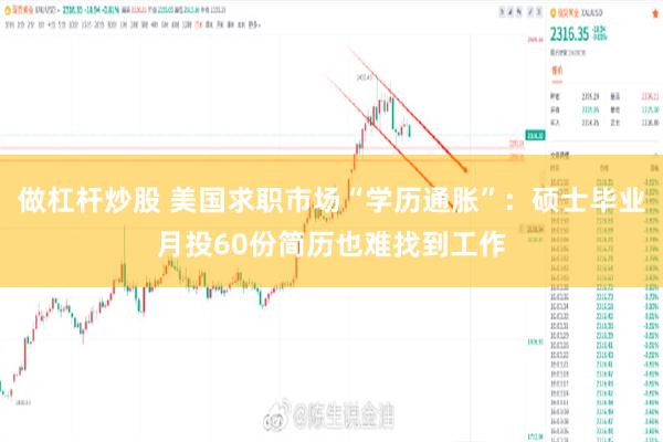 做杠杆炒股 美国求职市场“学历通胀”：硕士毕业月投60份简历也难找到工作