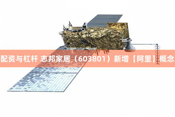 配资与杠杆 志邦家居（603801）新增【阿里】概念