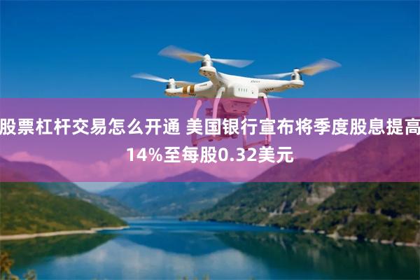 股票杠杆交易怎么开通 美国银行宣布将季度股息提高14%至每股0.32美元