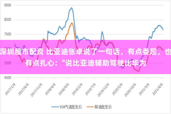 深圳股市配资 比亚迪张卓说了一句话,有点委屈,也有点扎心:"说比亚迪辅助驾驶比华为